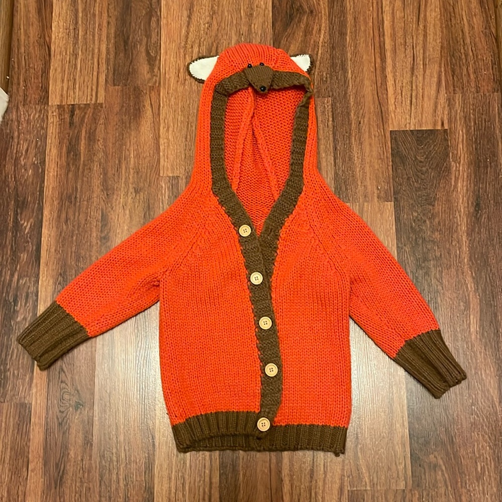 Toddler Fox Sweater